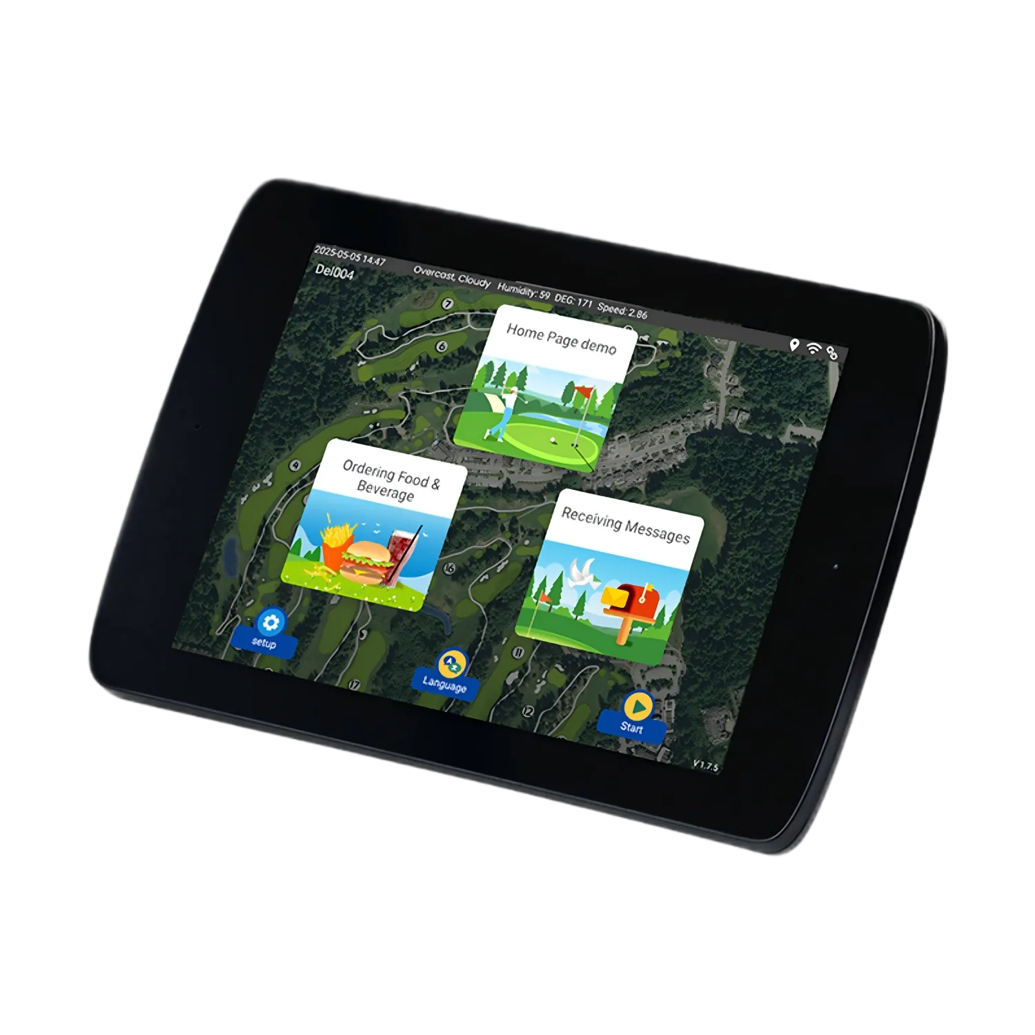 GPS for tara utility task vehicle