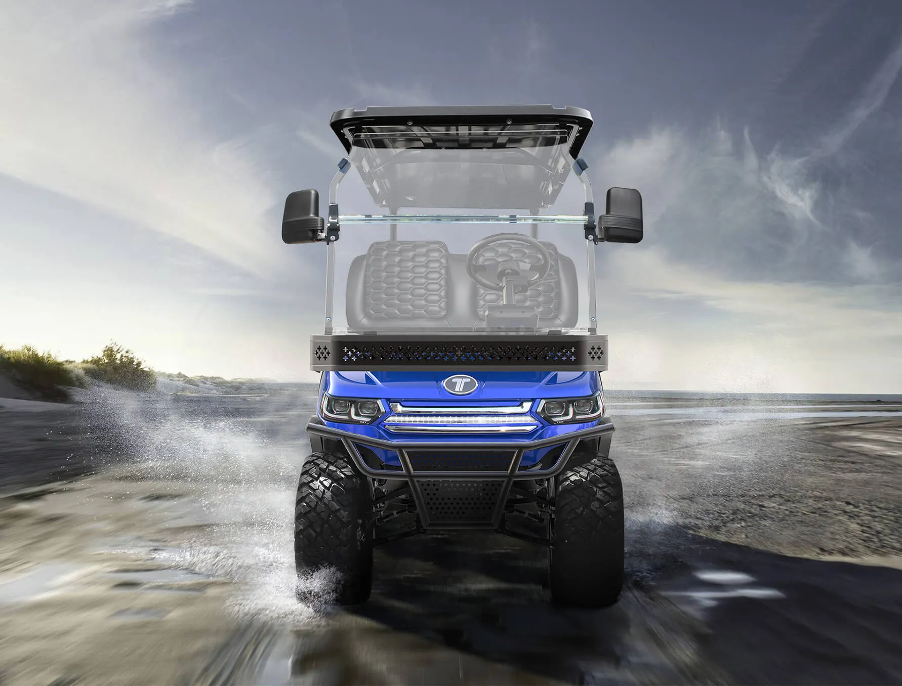 TARA utility task vehicle on the course