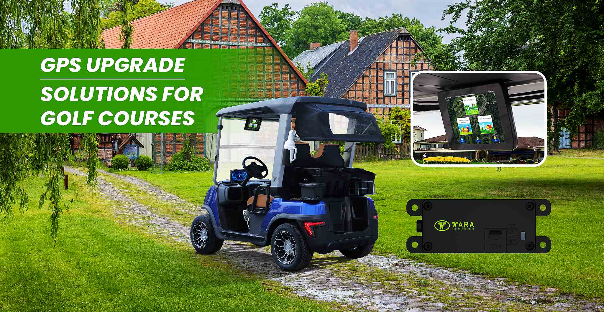 Tara Simple GPS Tracker for Utility Task Vehicles