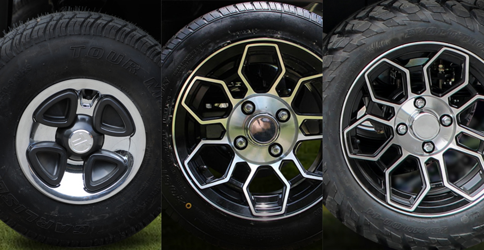 TARA Utility Task Vehicles (UTV) Tire Comparison: Course, Street, and Off-Road Options