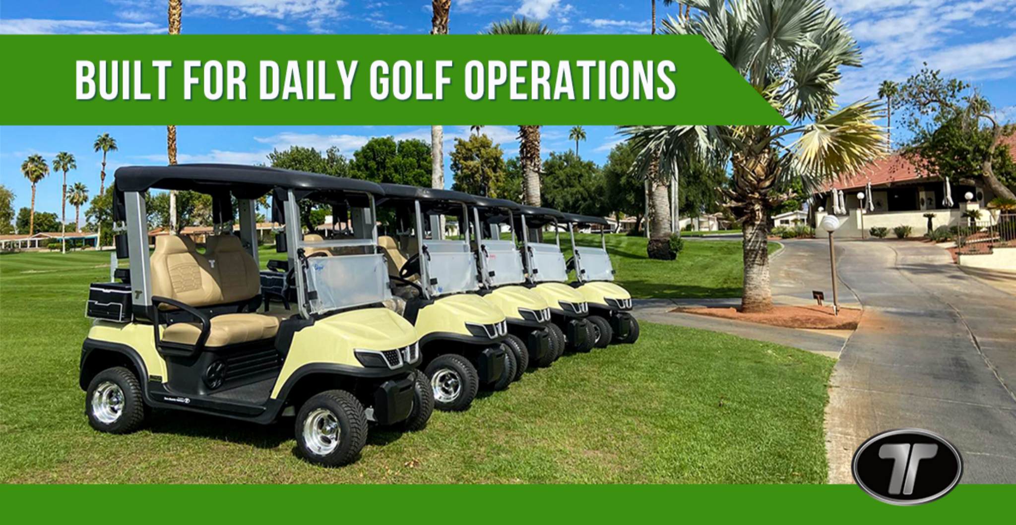 Tara Premium Utility Task Vehicle Fleet at Private Golf Club