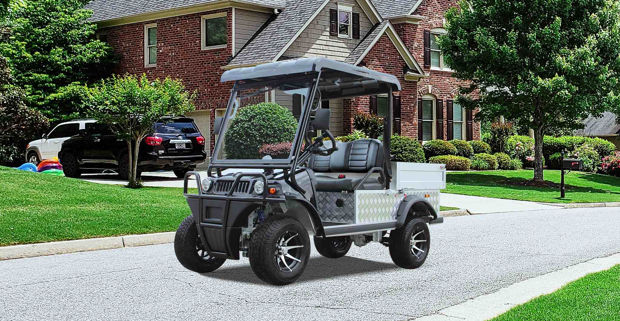 TARA Battery Powered Utility Vehicle on Farm