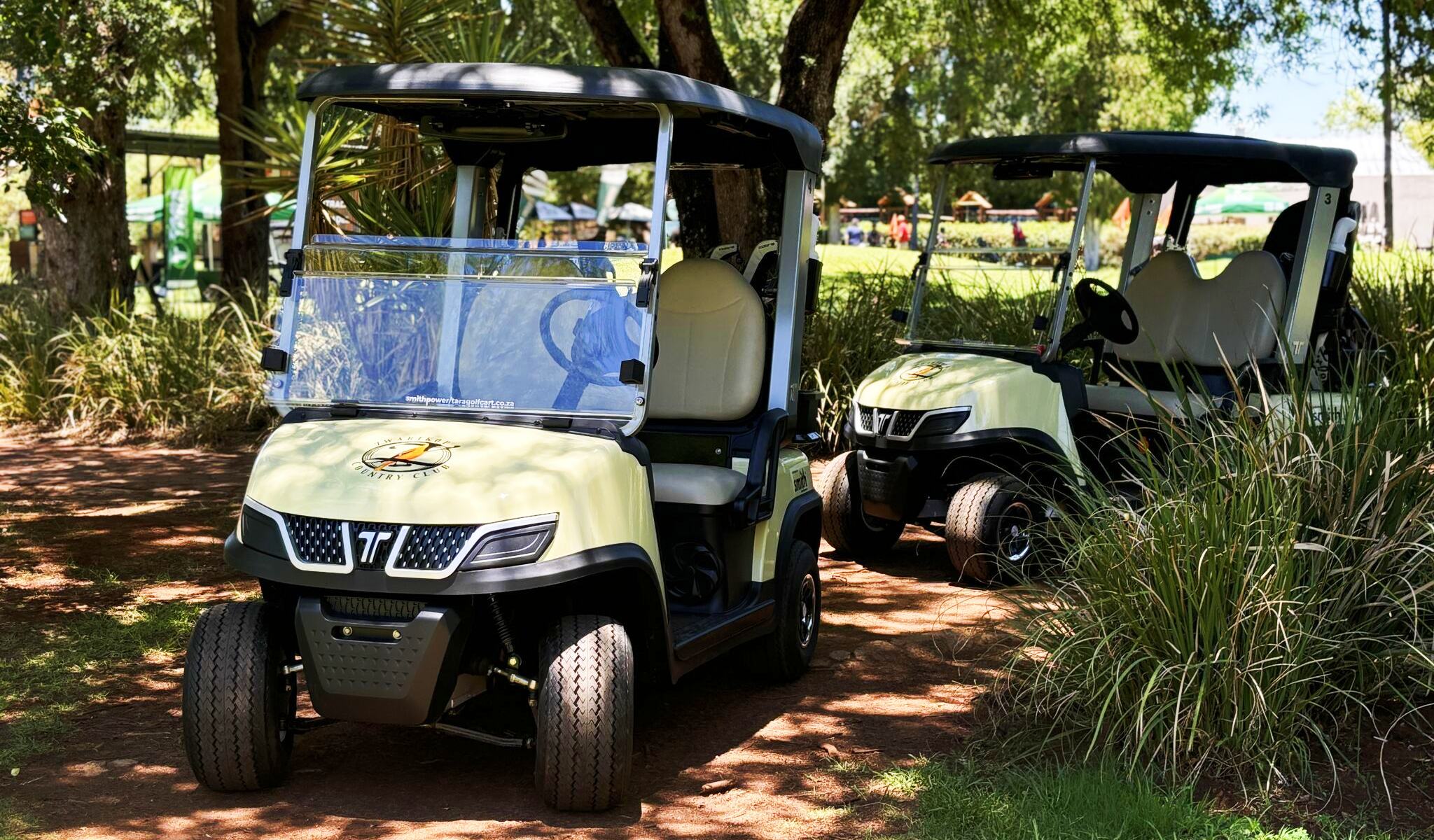 TARA Utility Task Vehicles (UTV) Fleet on Course