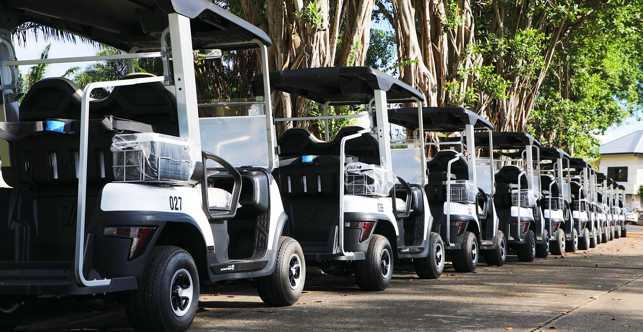 TARA Utility Task Vehicles (UTV) Arriving for Delivery and Inspection