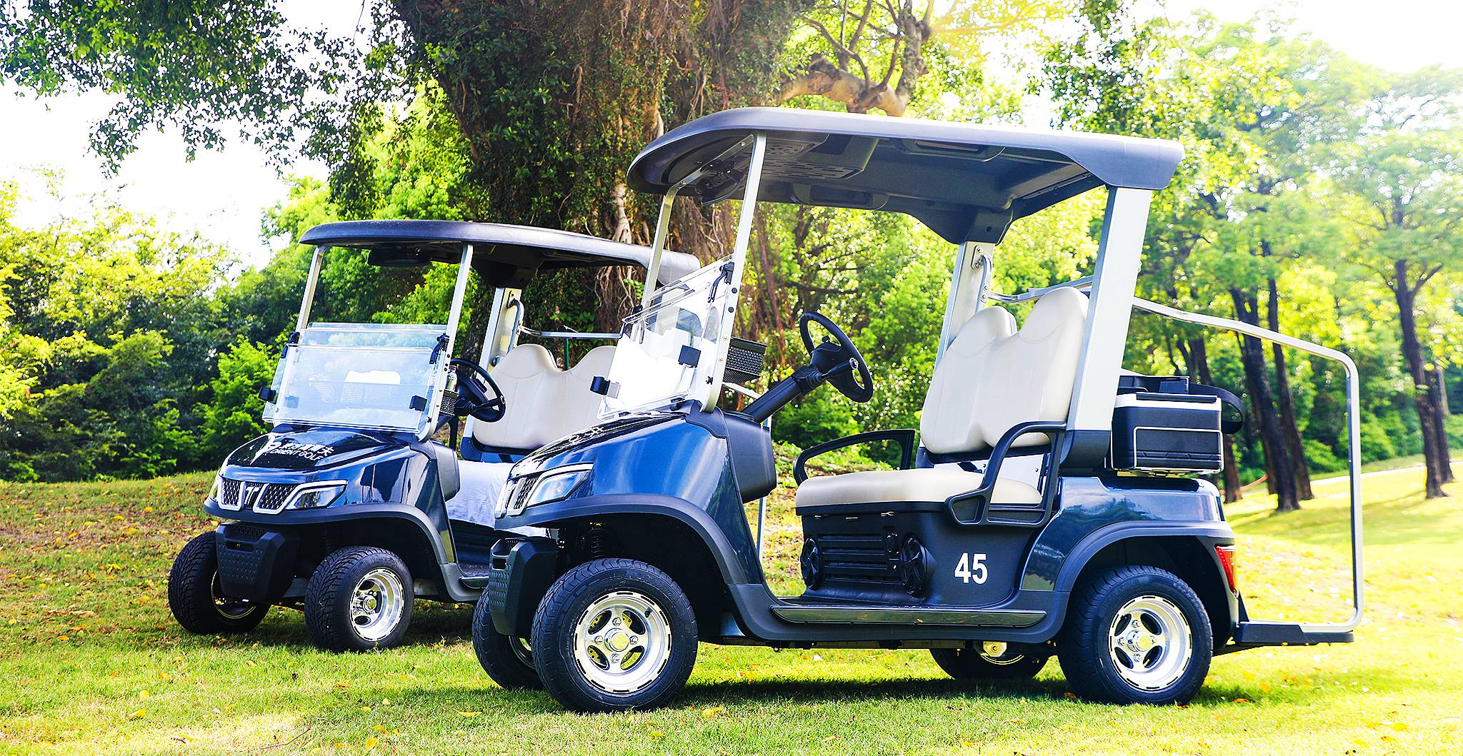 Tara Harmony Utility Task Vehicle on Course – Compact & Lightweight