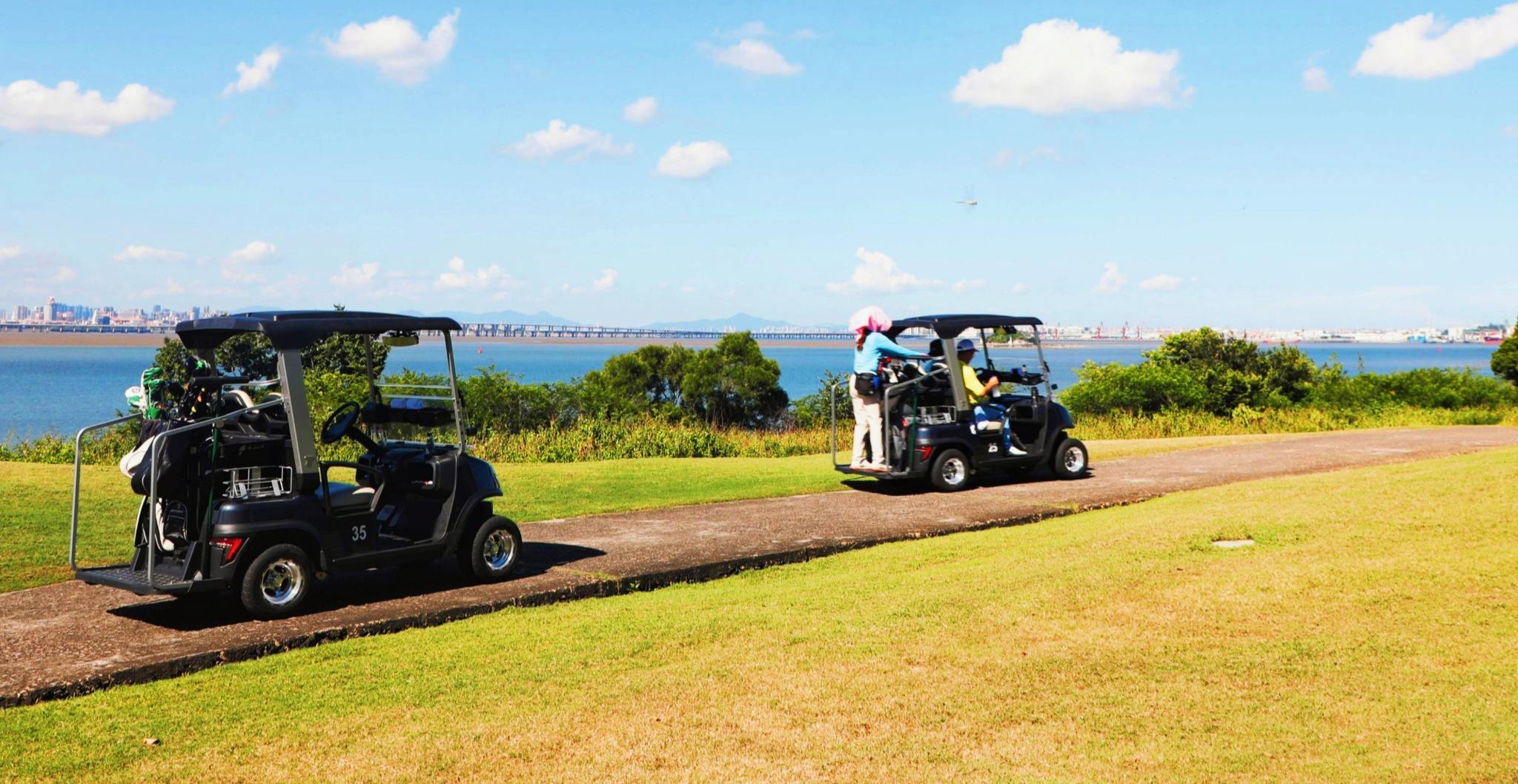 Tara Gas Powered Utility Task Vehicle on Course