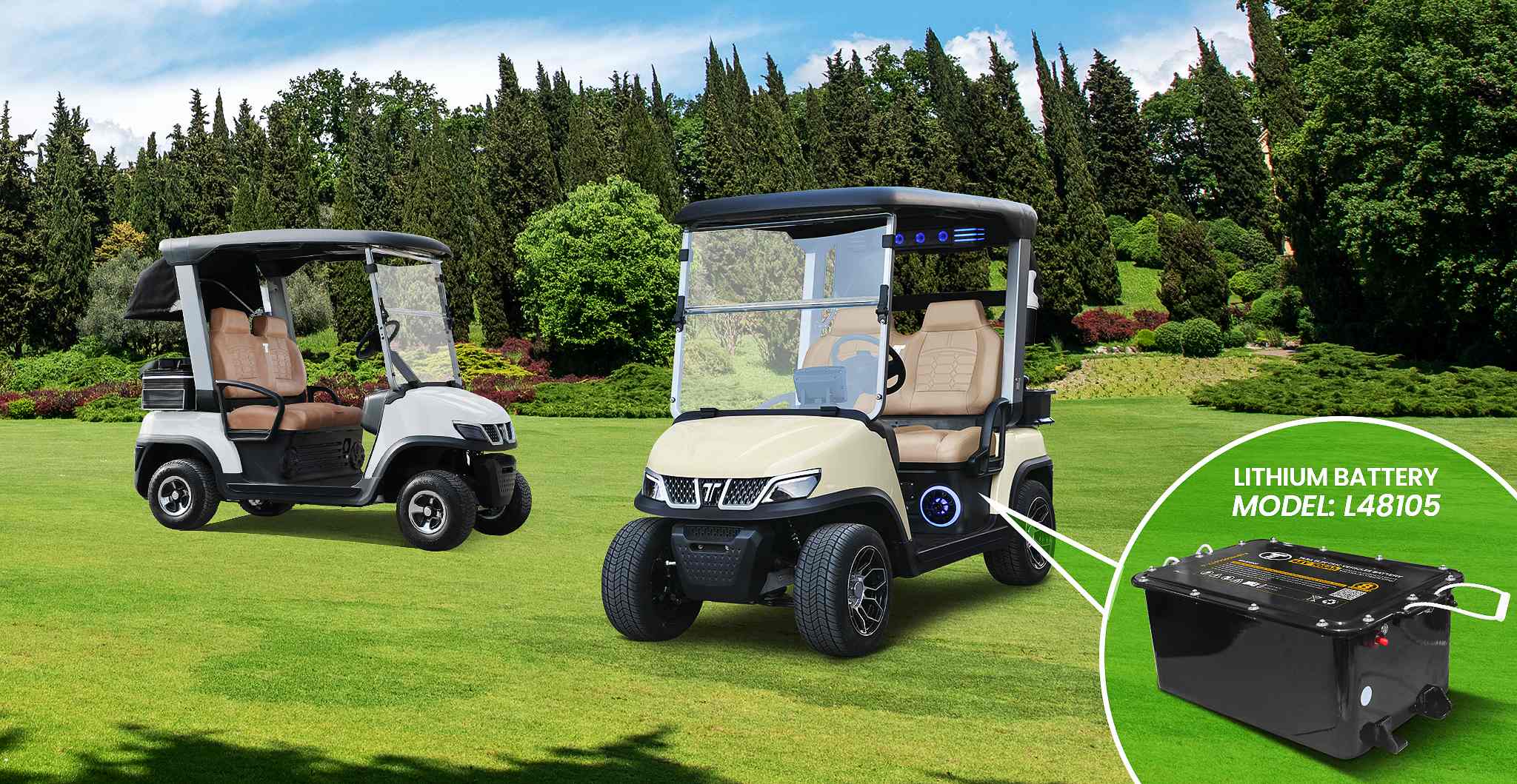 Lithium Battery For Utility Task Vehicle by Tara