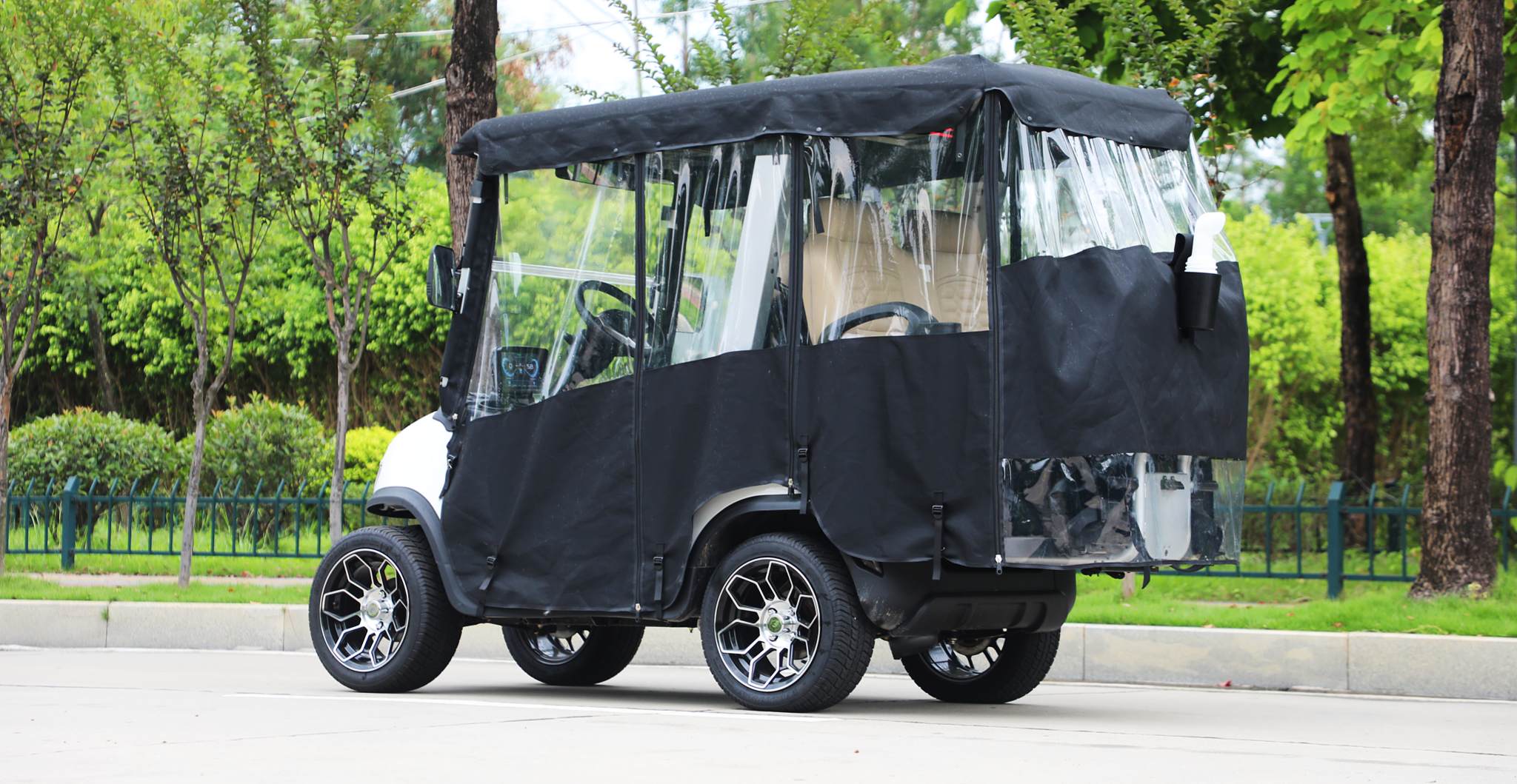 Tara Electric Utility Task Vehicle with Weatherproof Enclosure