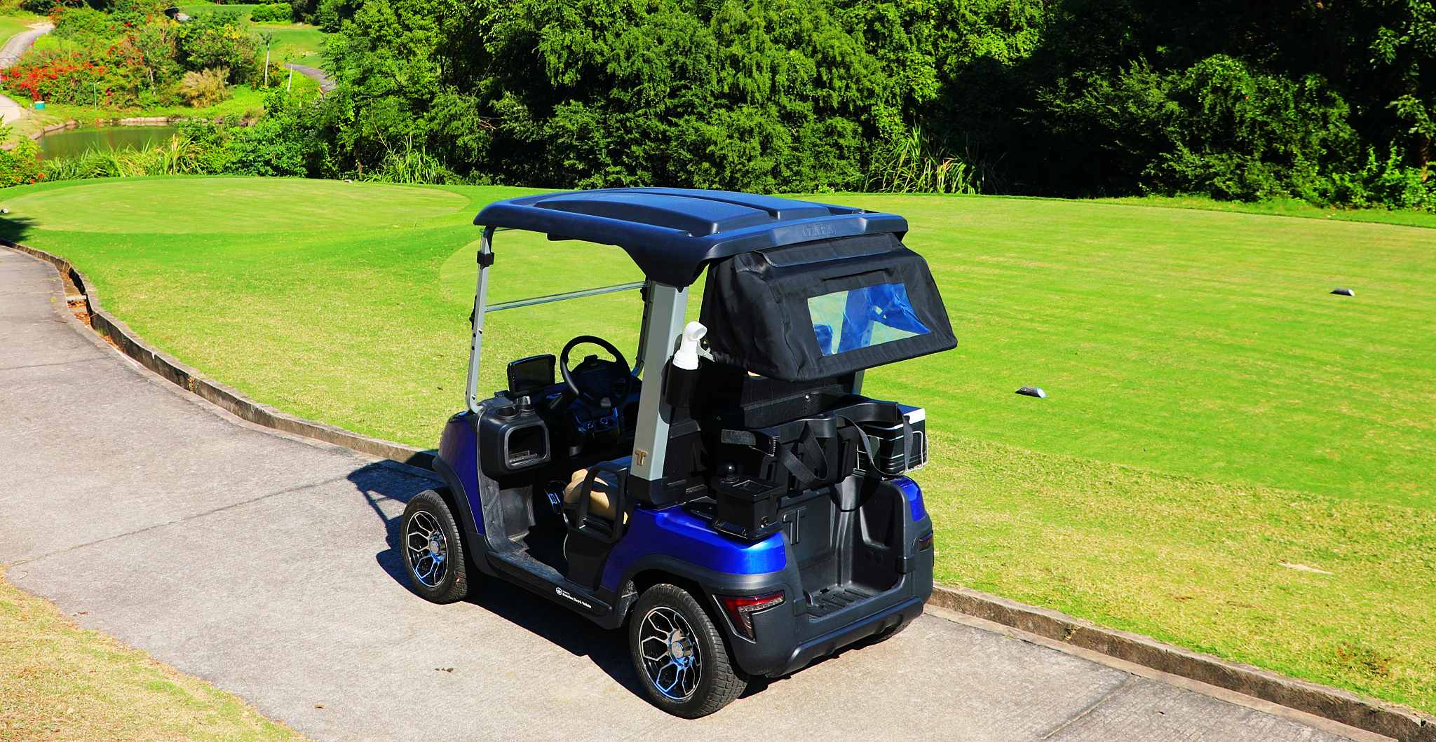 TARA UTV Utility Task Vehicle Operating on Golf Course