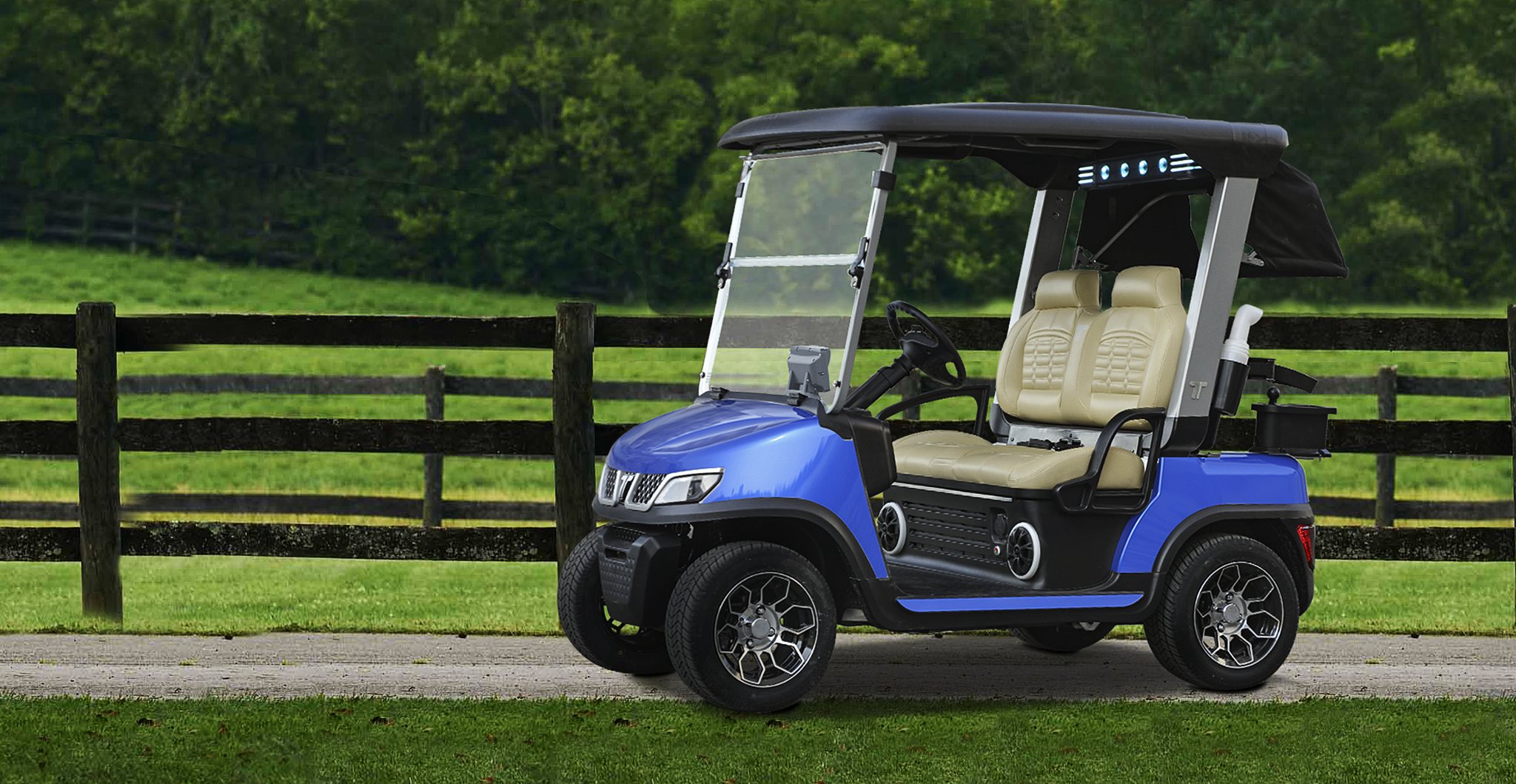 Tara Electric Utility Task Vehicle Equipped with Premium Sound Bar