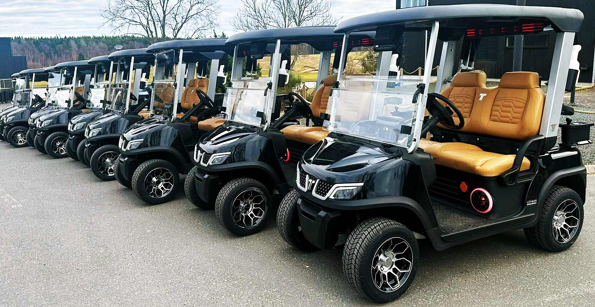 Utility Task Vehicle Fleet During Tournament Season