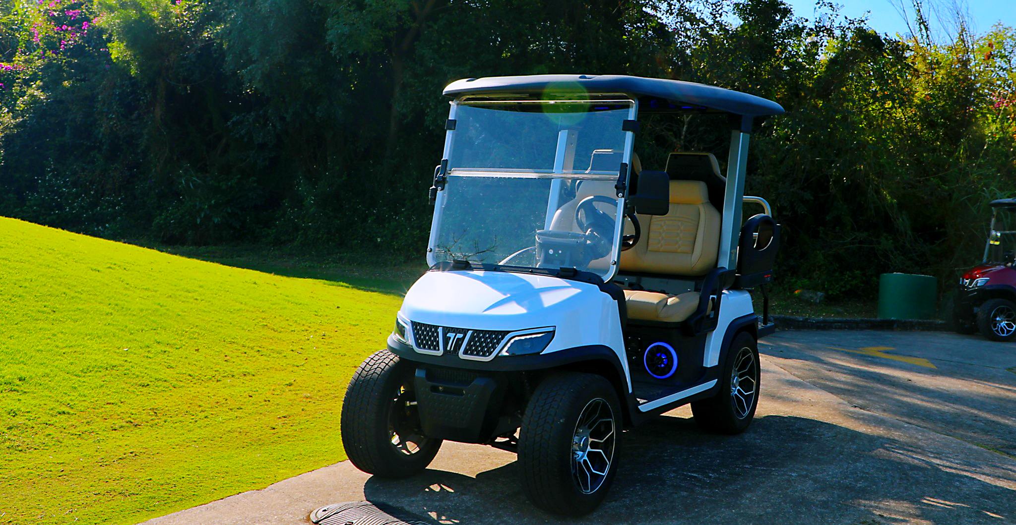 Tara Roadster 2+2 Four-Seater Buggy on the Golf Course