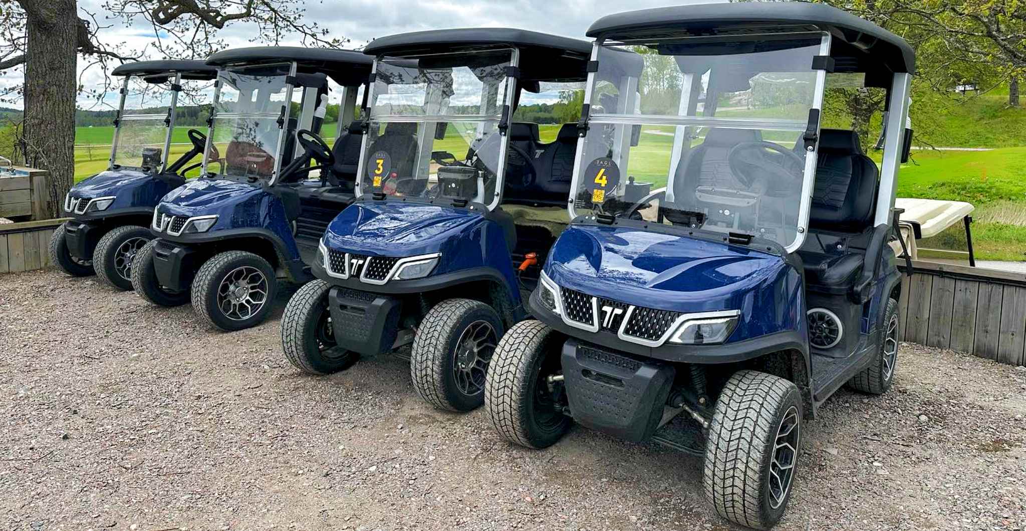 Tara Lithium Utility Task Vehicle Fleet Management Solution for High Traffic Golf Courses