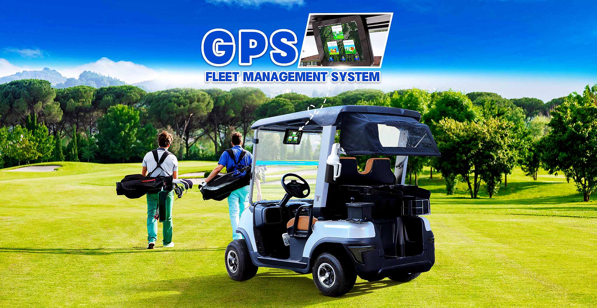 Tara Electric Utility Task Vehicle at Golf Tee Time