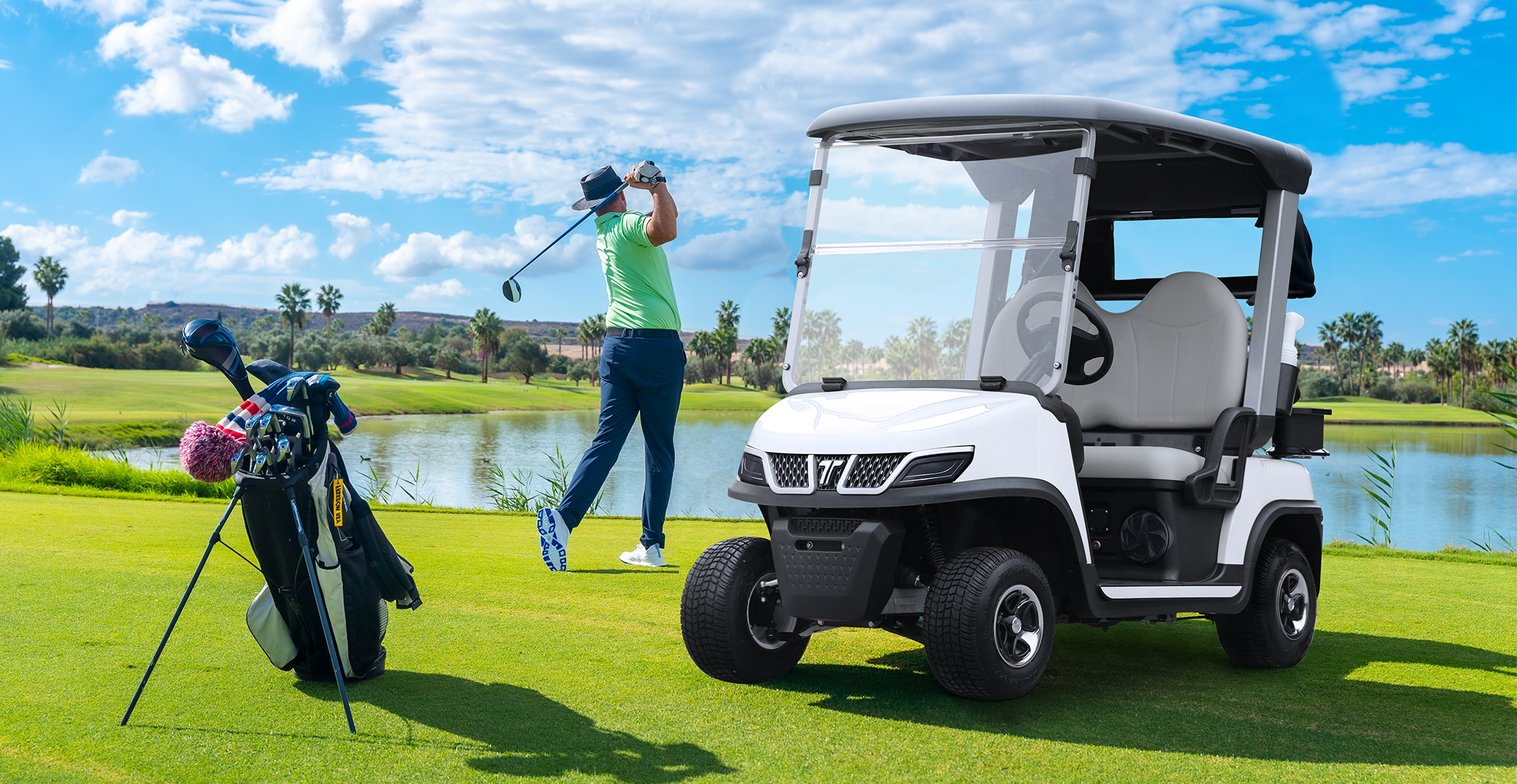 spirit pro utility task vehicle for golf courses