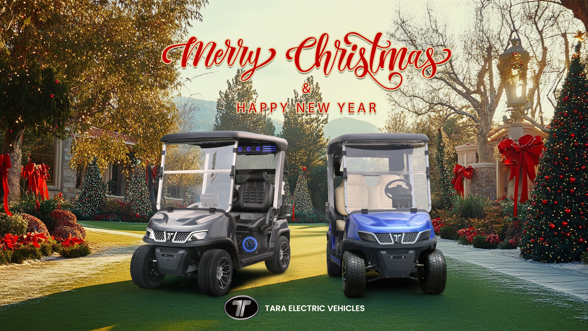 Happy Holidays from TARA Utility Task Vehicles (UTV)!