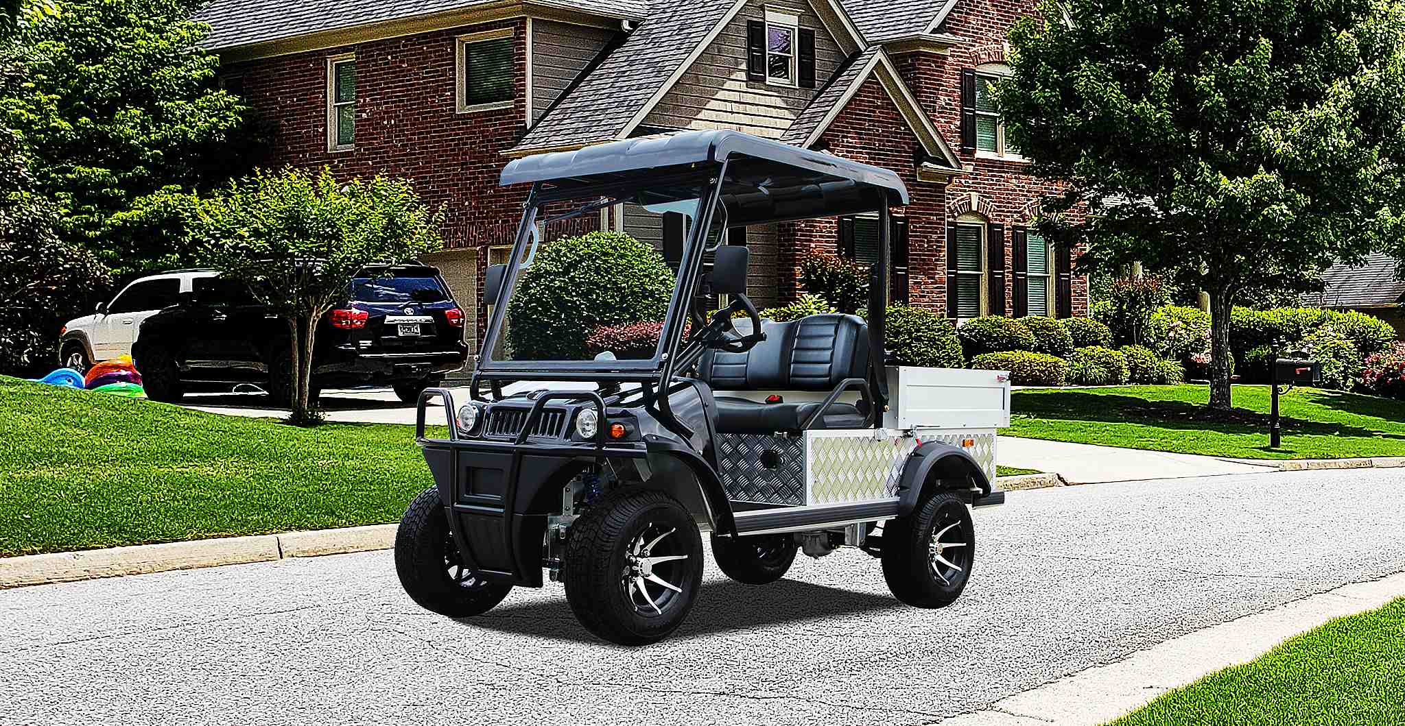 Electric UTV for Work Sites and Green Spaces
