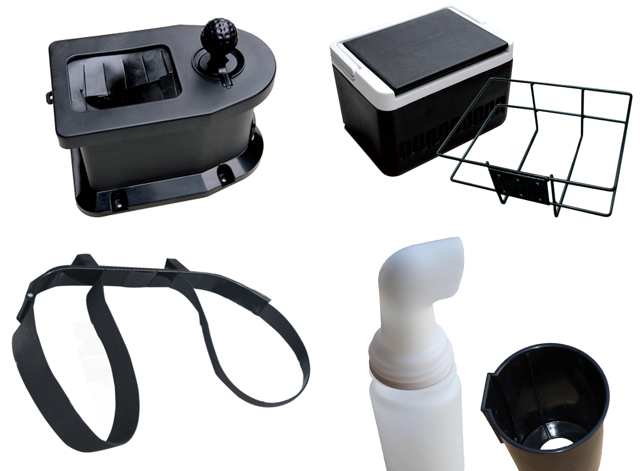 Premium accessories designed for golf course utility